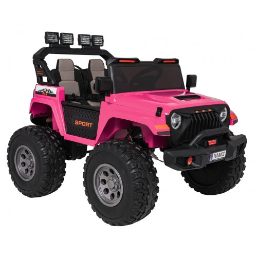 Extrémne športové vozidlo 4x4, variabilná veľkosť, ružová
