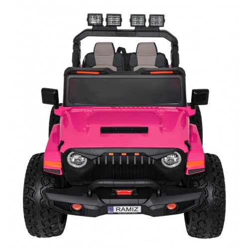 Extrémne športové vozidlo 4x4, variabilná veľkosť, ružová