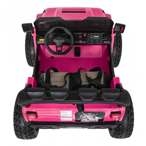 Extrémne športové vozidlo 4x4, variabilná veľkosť, ružová