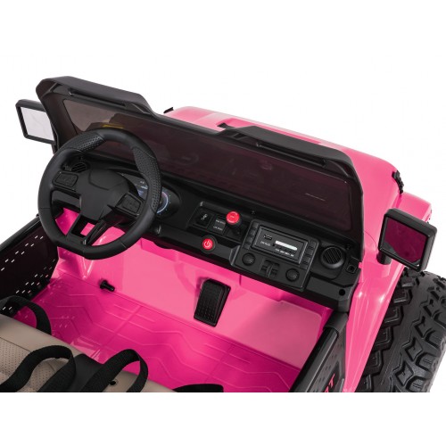 Extrémne športové vozidlo 4x4, variabilná veľkosť, ružová
