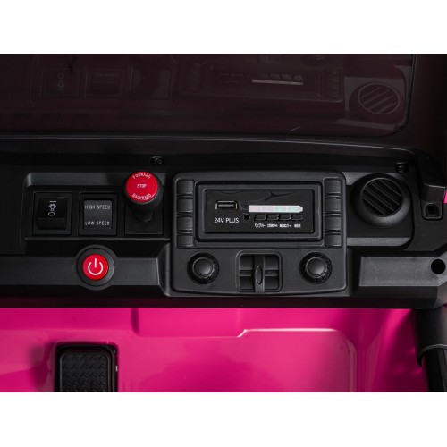 Extrémne športové vozidlo 4x4, variabilná veľkosť, ružová