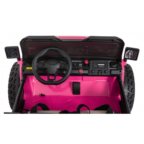 Extrémne športové vozidlo 4x4, variabilná veľkosť, ružová