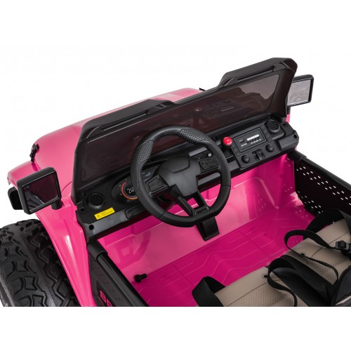 Extrémne športové vozidlo 4x4, variabilná veľkosť, ružová