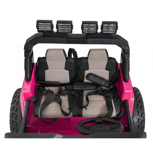 Extrémne športové vozidlo 4x4, variabilná veľkosť, ružová