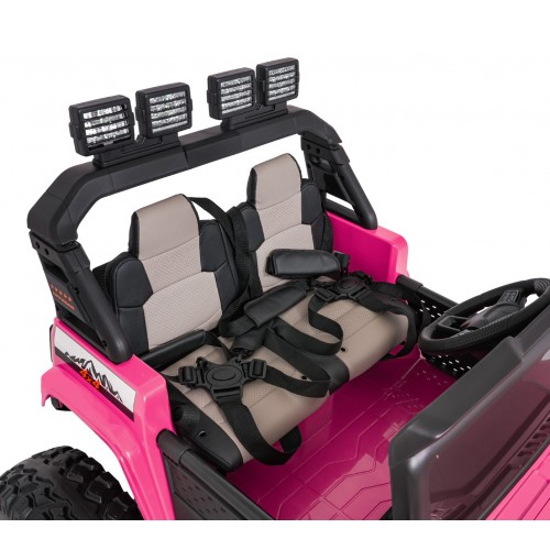 Extrémne športové vozidlo 4x4, variabilná veľkosť, ružová