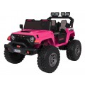 Extrémne športové vozidlo 4x4, variabilná veľkosť, ružová
