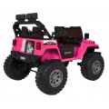 Extrémne športové vozidlo 4x4, variabilná veľkosť, ružová