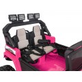 Extrémne športové vozidlo 4x4, variabilná veľkosť, ružová