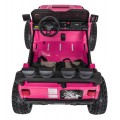 Extrémne športové vozidlo 4x4, variabilná veľkosť, ružová
