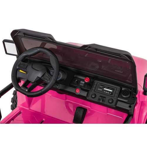 Extrémne športové vozidlo 4x4, variabilná veľkosť, ružová
