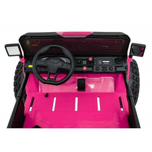 Extrémne športové vozidlo 4x4, variabilná veľkosť, ružová