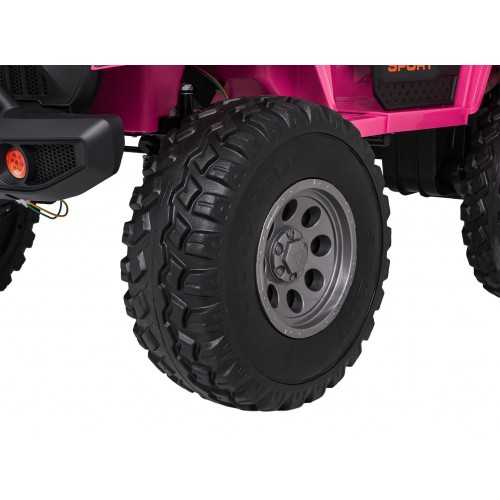 Extrémne športové vozidlo 4x4, variabilná veľkosť, ružová