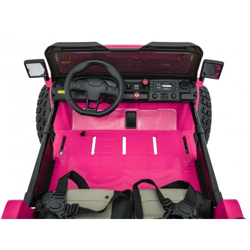 Extrémne športové vozidlo 4x4, variabilná veľkosť, ružová