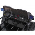 Extrémne športové vozidlo 4x4, variabilná veľkosť, čierna