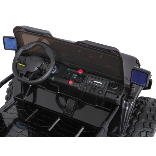 Extrémne športové vozidlo 4x4, variabilná veľkosť, čierna