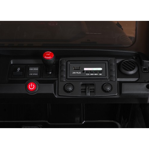 Extrémne športové vozidlo 4x4, variabilná veľkosť, čierna