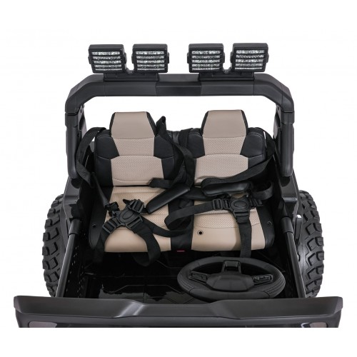 Extrémne športové vozidlo 4x4, variabilná veľkosť, čierna