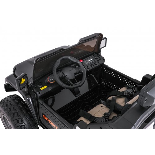 Extrémne športové vozidlo 4x4, variabilná veľkosť, čierna