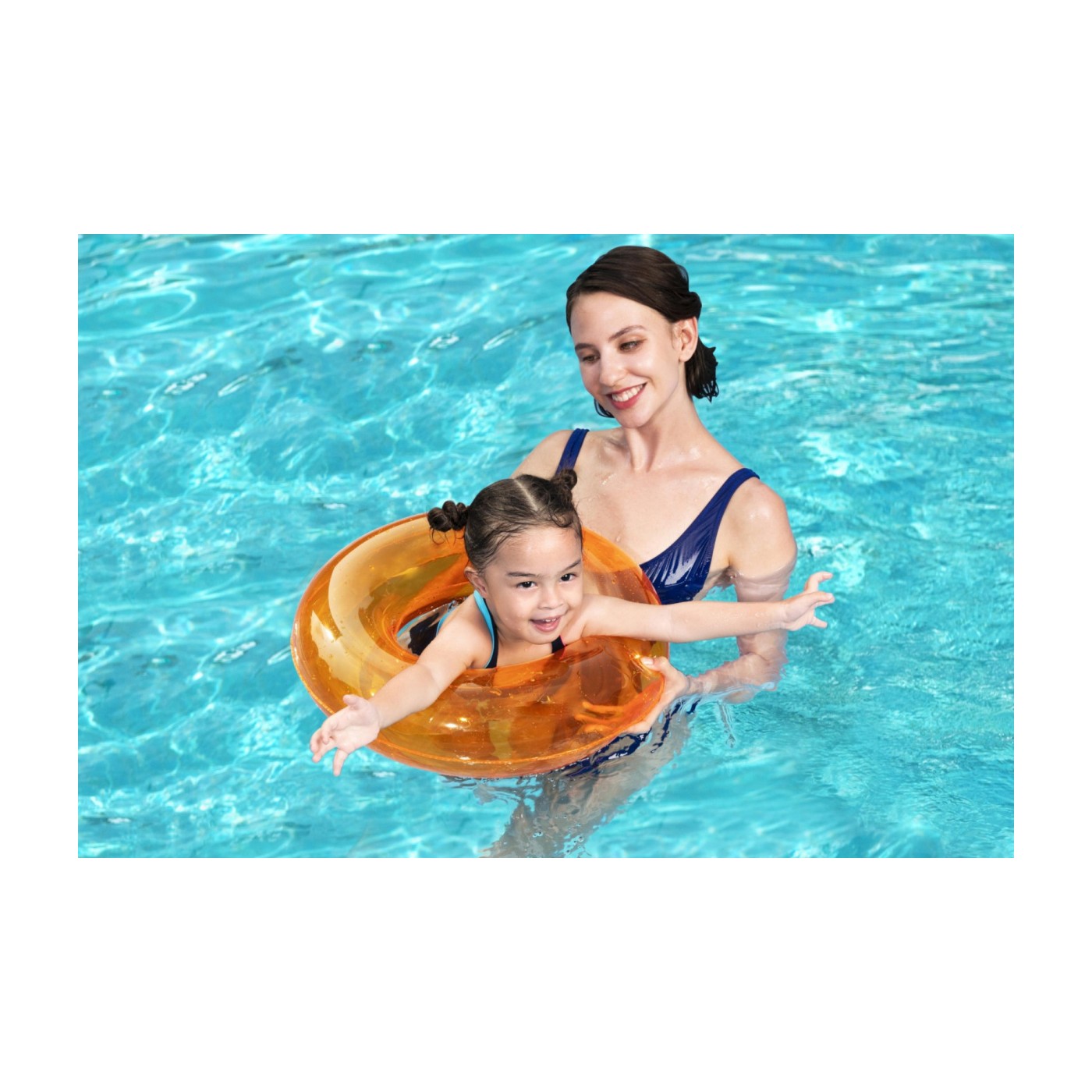 Plávací kruh Oranžový 51 cm BESTWAY