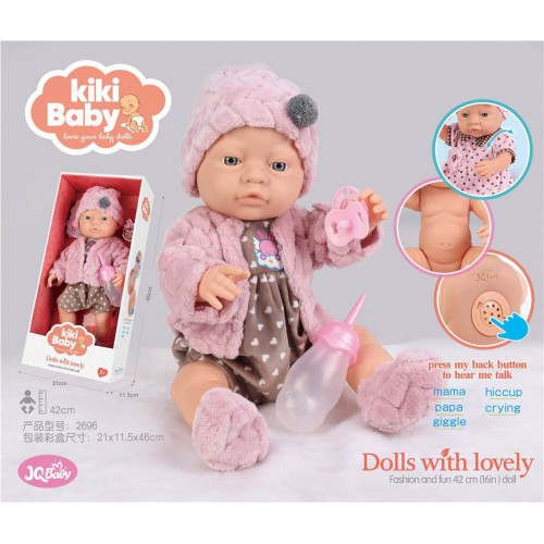 Interaktívne bábätko Kiki + príslušenstvo