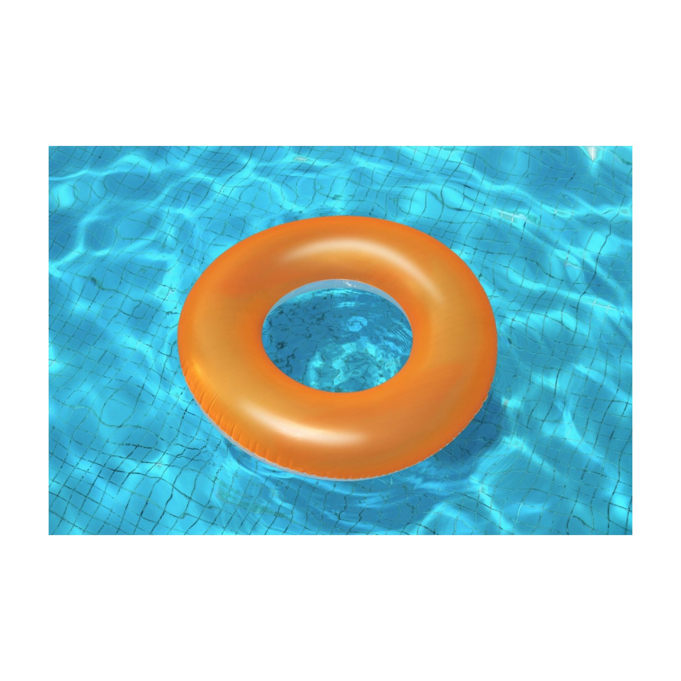 Plávací kruh Oranžový Neon 91 cm BESTWAY