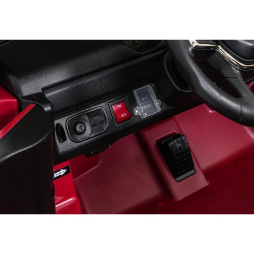 Vozidlo hasičského zboru RAM 3500 červené