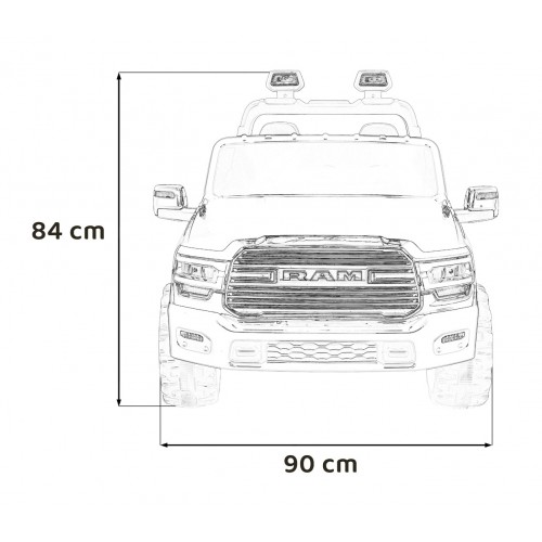 Vozidlo RAM 3500 Black