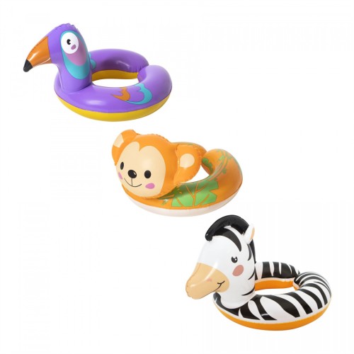 Plávací kruh Safari Zebra BESTWAY