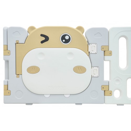 Modulárny plot/ohradka Hippo hnedá