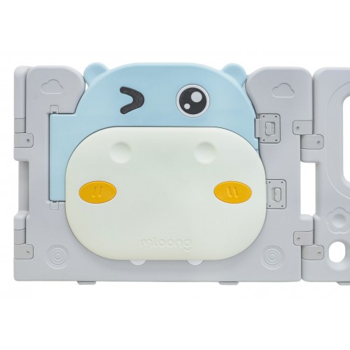 Modulárny plot/ohradka Hippo modrý