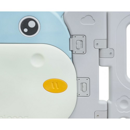 Modulárny plot/ohradka Hippo modrý