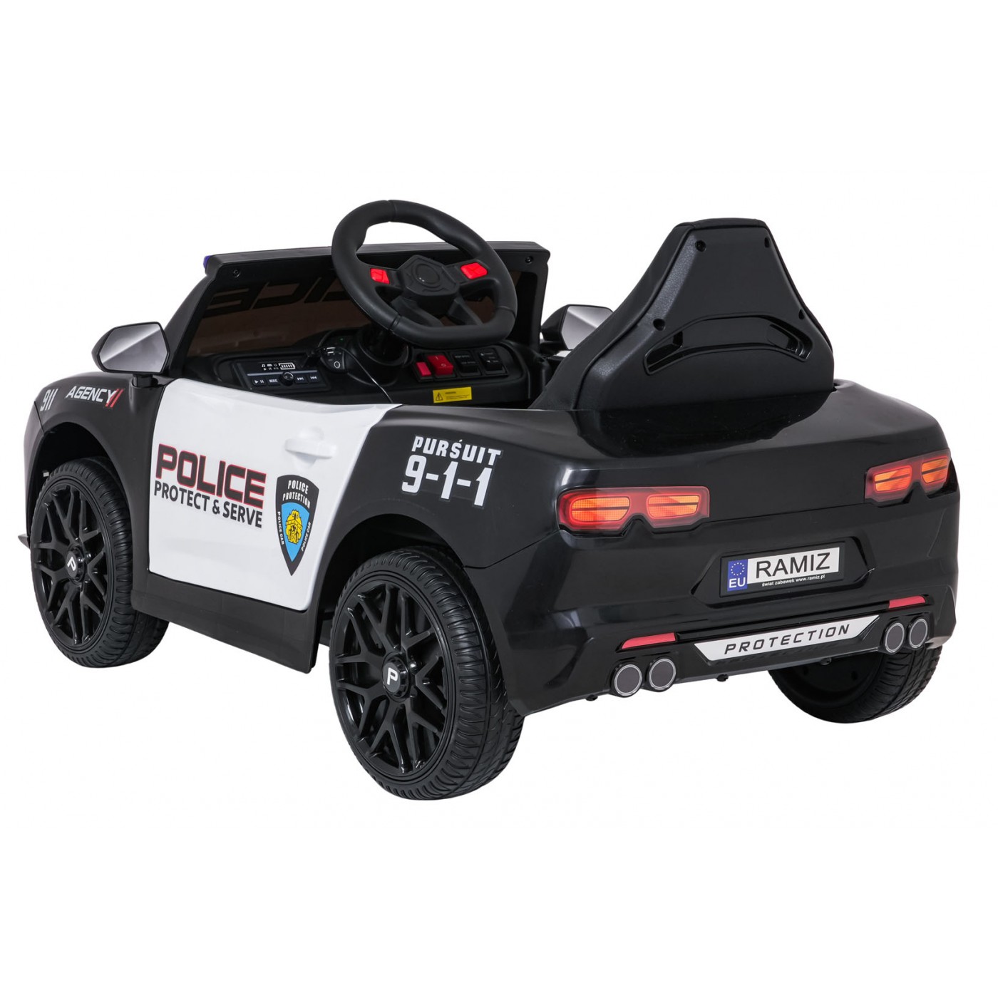 Policajné vozidlo 911 Agency Black