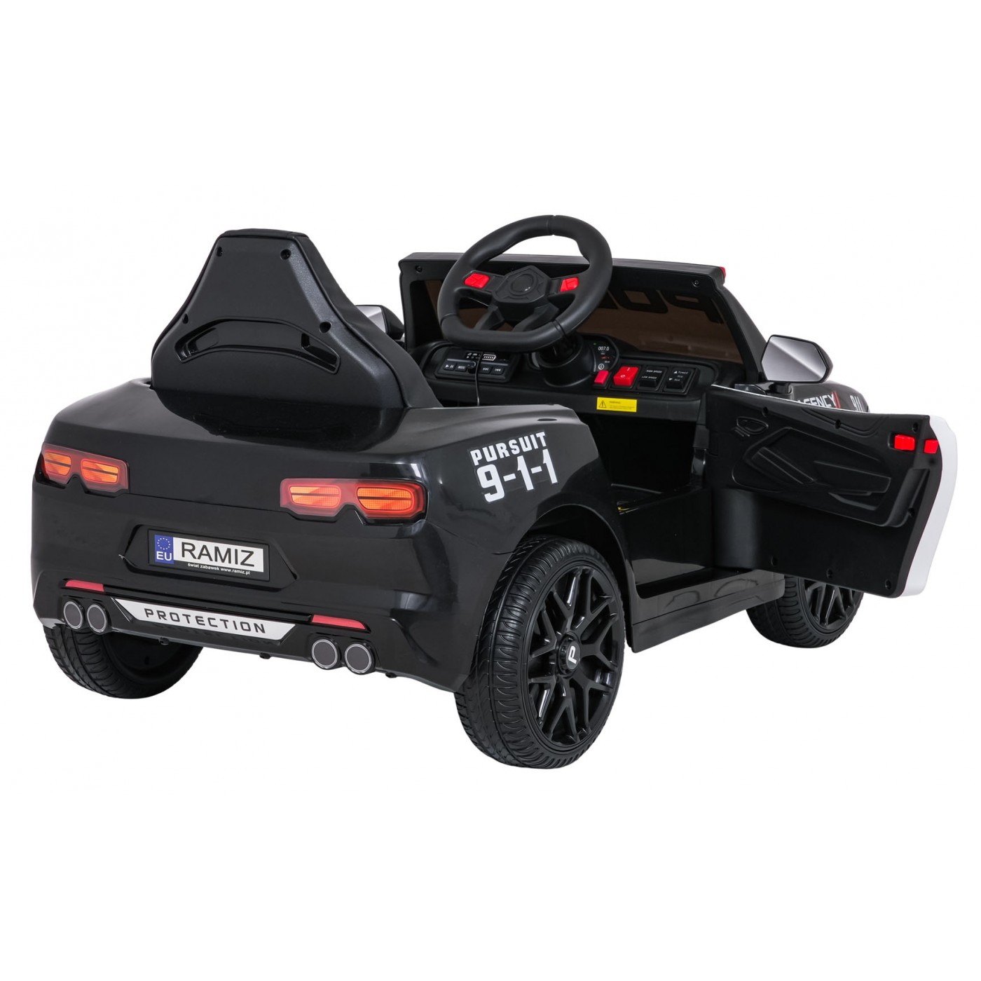 Policajné vozidlo 911 Agency Black