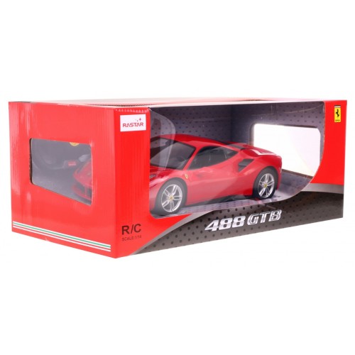 Autíčko R C Ferrari 488 GTB Červené 1 14 RASTAR