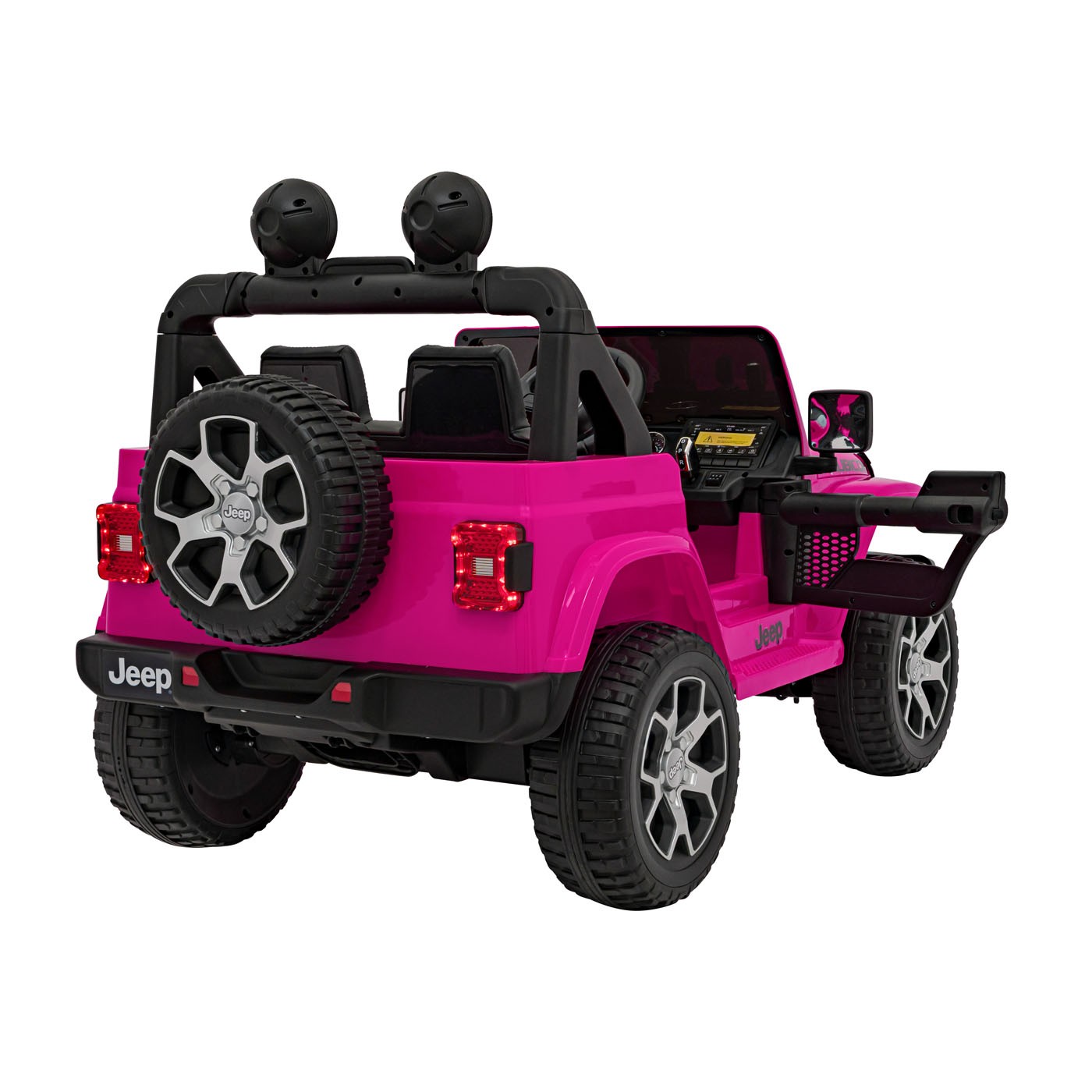 copy of Jeep Wrangler Rubicon na akumulator dla dzieci Zielony + Pilot + Radio MP3 LED + Koła EVA