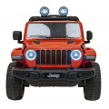 copy of Jeep Wrangler Rubicon na akumulator dla dzieci Zielony + Pilot + Radio MP3 LED + Koła EVA