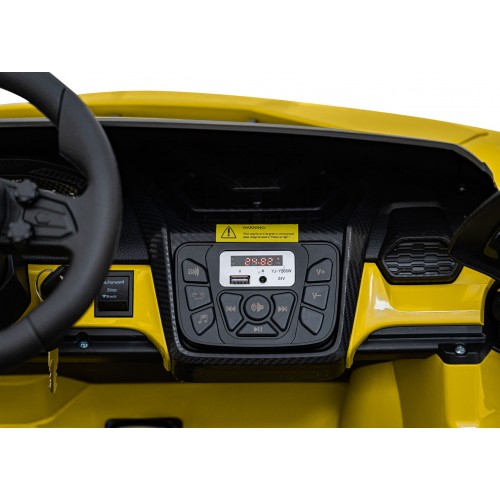 Lamborghini Revuelto XL STRONG Žlté vozidlo