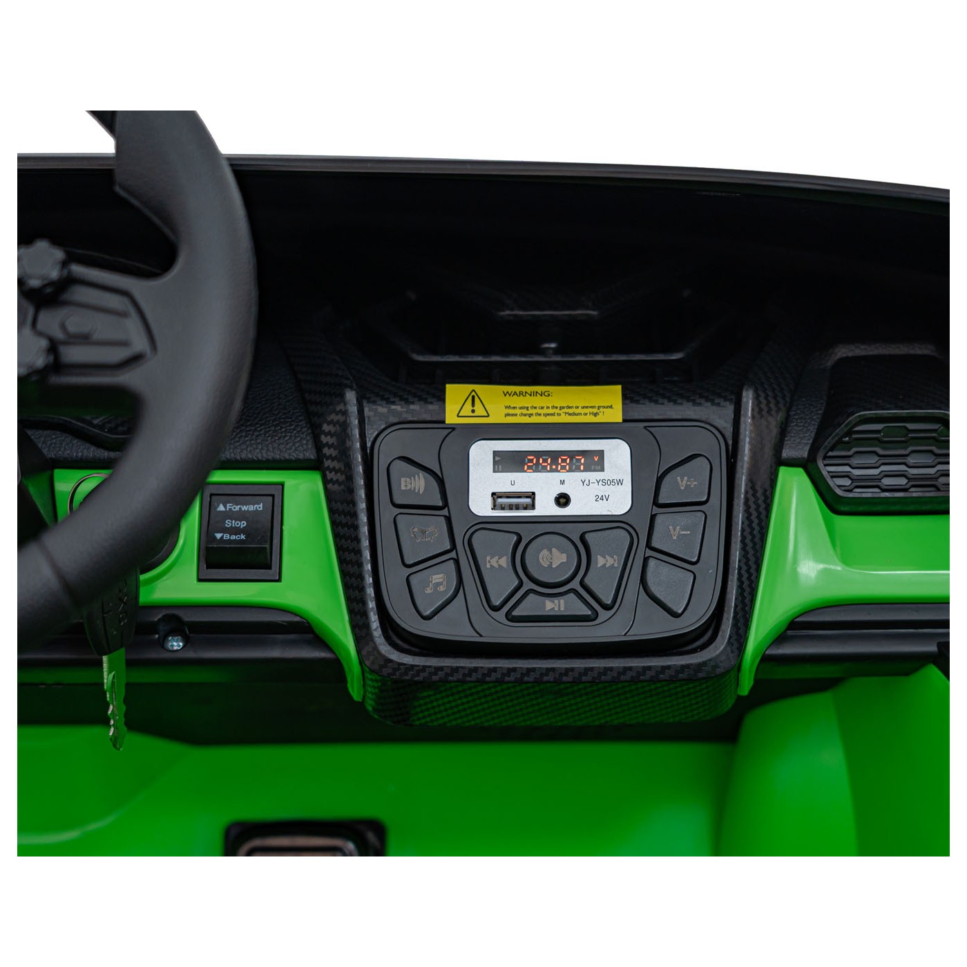 Lamborghini Revuelto XL STRONG Zelené vozidlo