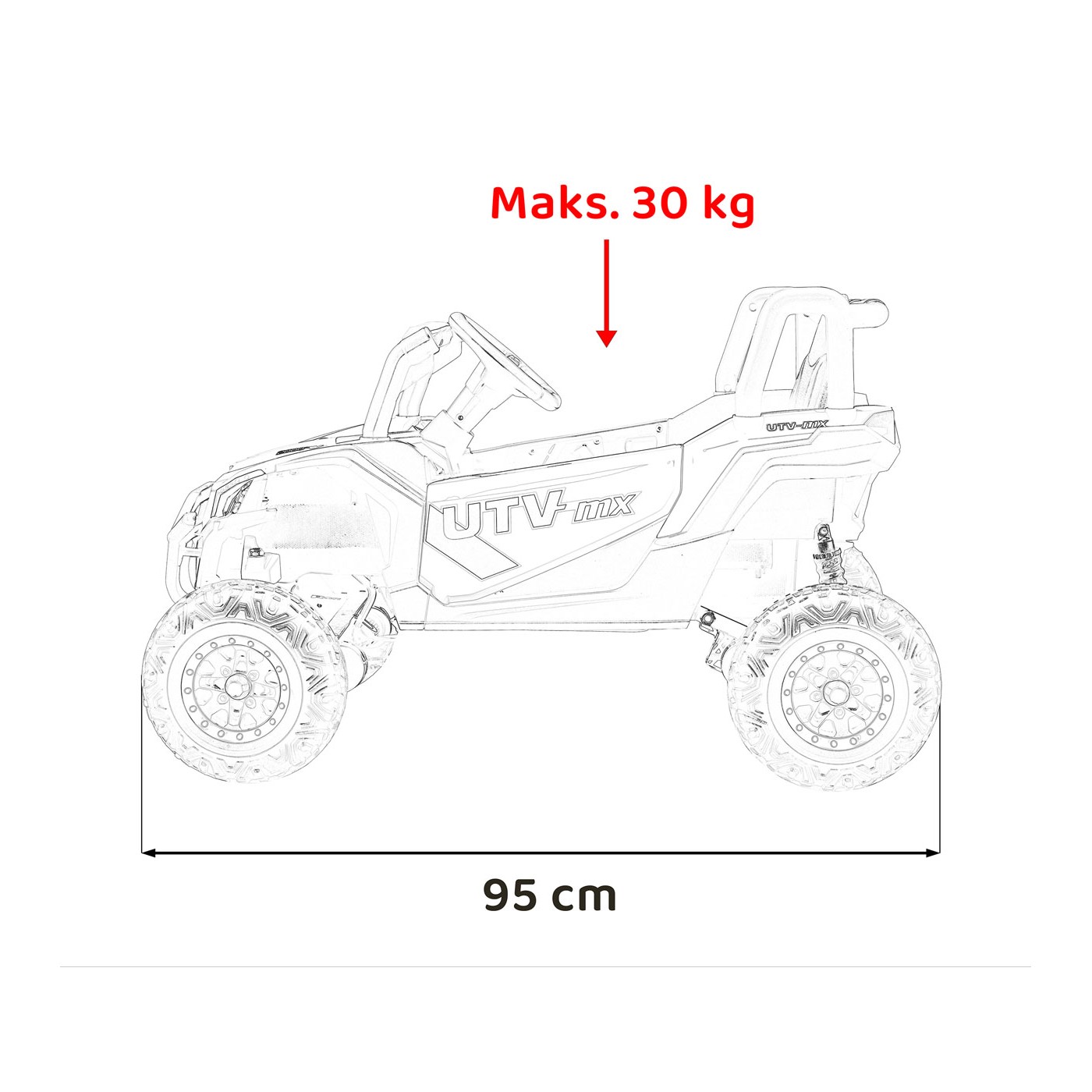 Buggy Madman UTV-MX Black
