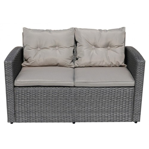 Súprava Záhradného Nábytku so Zásuvkami Technorattan