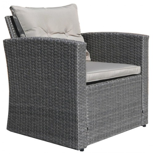 Súprava Záhradného Nábytku so Zásuvkami Technorattan