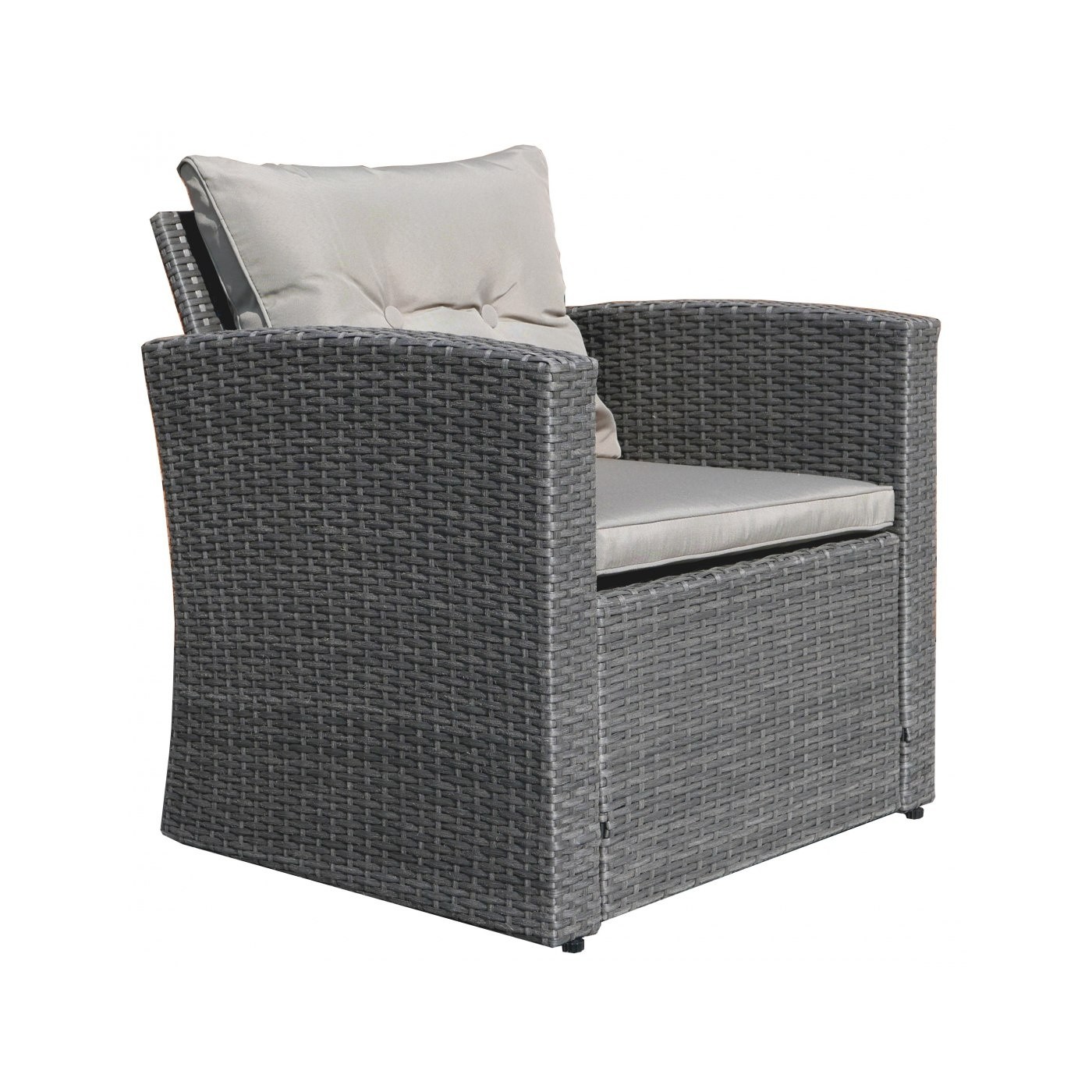 Súprava Záhradného Nábytku so Zásuvkami Technorattan