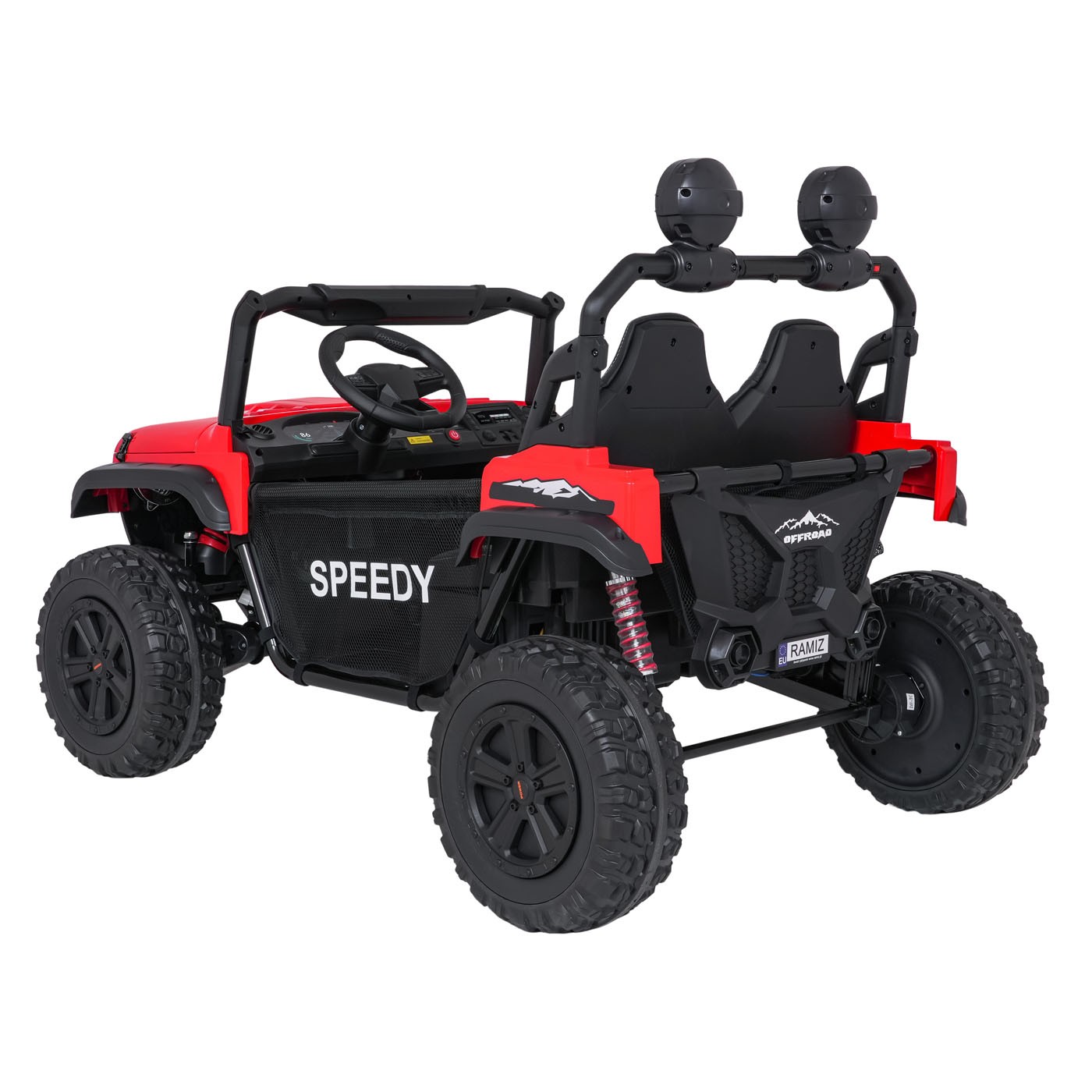 PASSION 4x4 červené terénne vozidlo