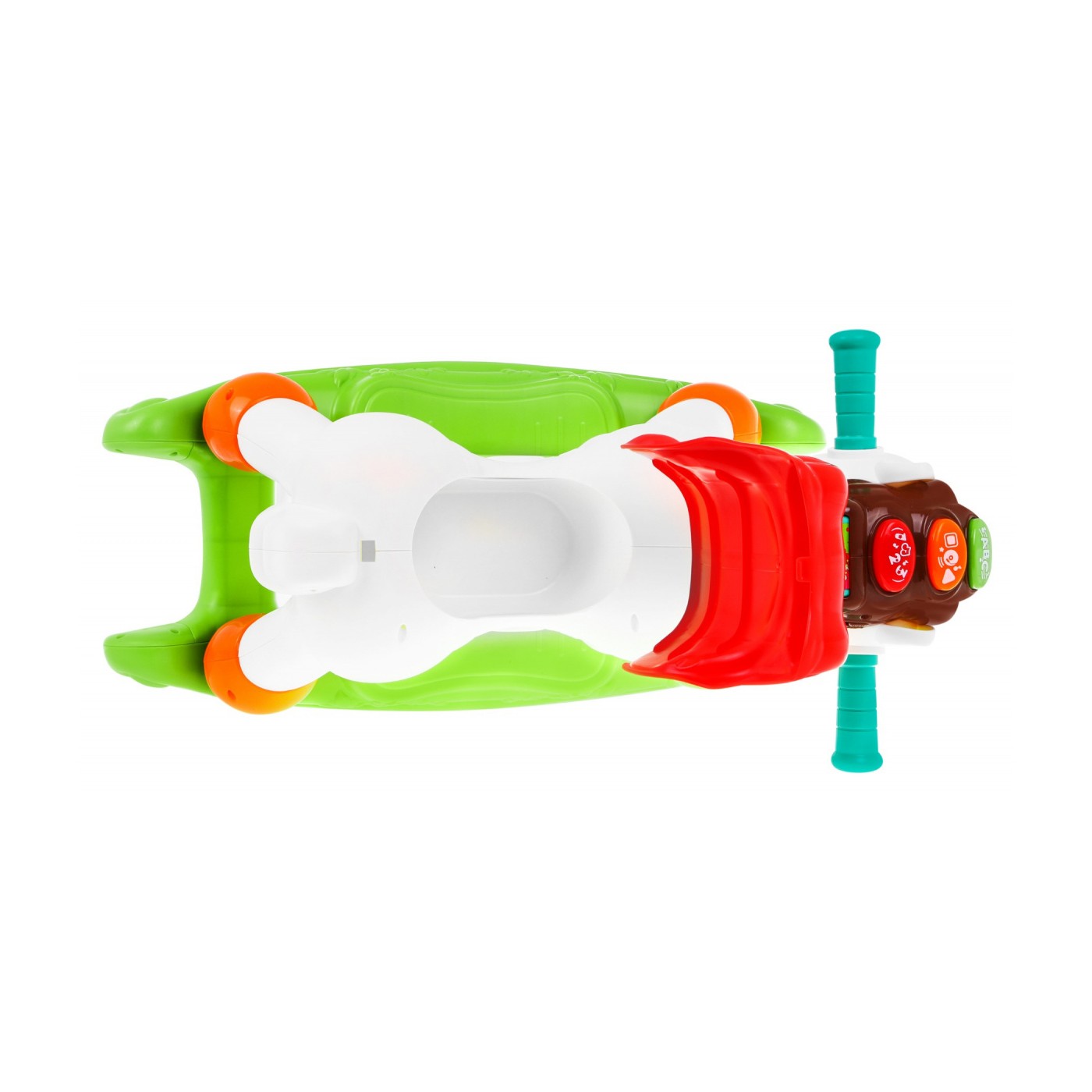 Hojdací koník odrážadalo 2v1 pre deti 18m+ Interaktívne funkcie + Zvuky Svetlá