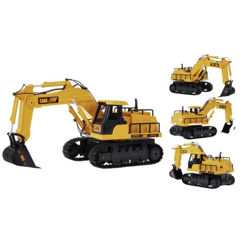 Diaľkovo ovládaný Báger pre deti 3+ Pohyblivé časti + Zvuky + Príslušenstvo