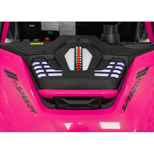 Buggy SPEEDY 4x4 ružová