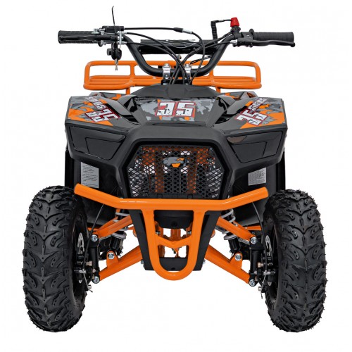 Oranžová spaľovacia štvorkolka SIRIUS 49CC