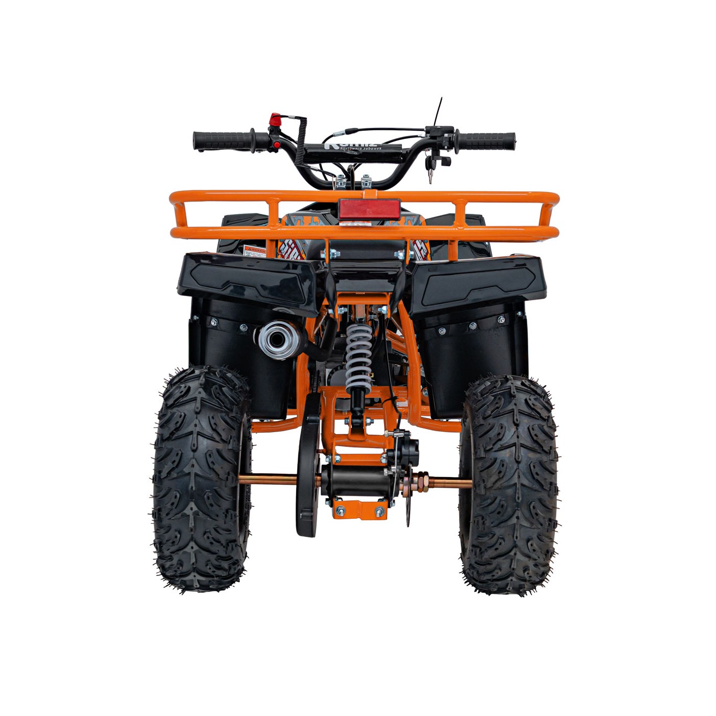 Oranžová spaľovacia štvorkolka SIRIUS 49CC