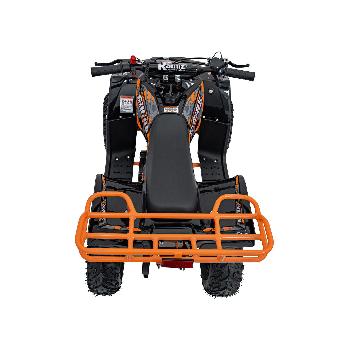 Oranžová spaľovacia štvorkolka SIRIUS 49CC