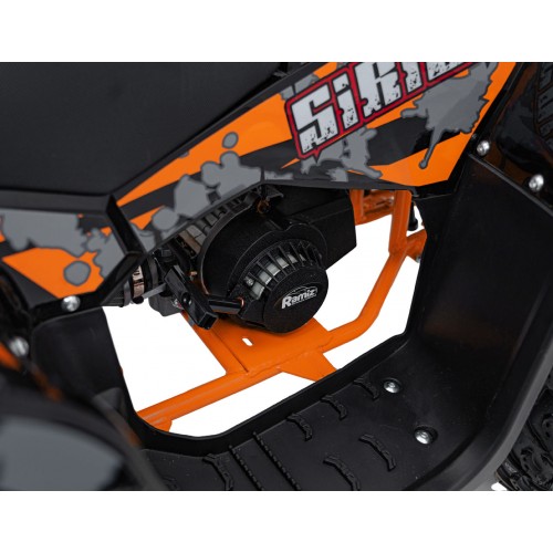 Oranžová spaľovacia štvorkolka SIRIUS 49CC